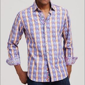 Multi-Pattern Button-Down Shirt - Classic Fit XL